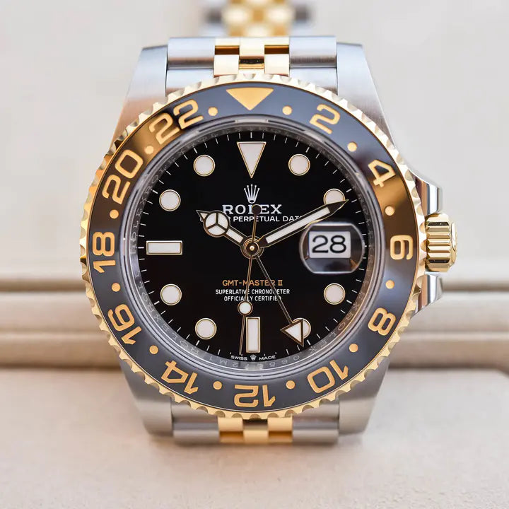 Rolex GMT-Master II NEW RELEASE 2023 Jubilee 18ct Yellow Gold 126718GRNR-0001/126713GRNR-0001